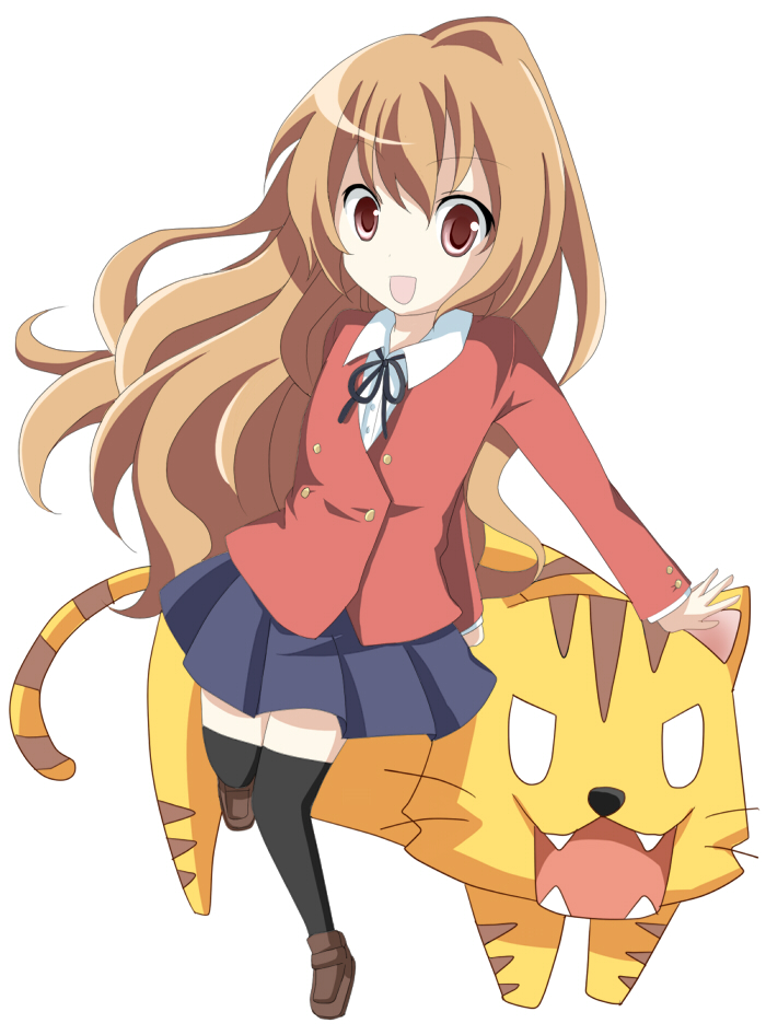 aisaka taiga and palmtop tiger (toradora!) drawn by kaname_ihnk