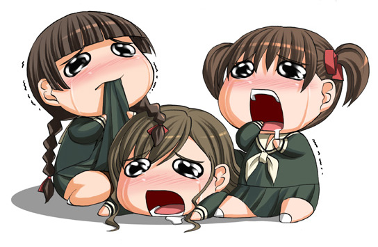 fukuzawa yumi, toudou shimako, and shimazu yoshino (maria-sama ga miteru) drawn by katwu_(gensou_ninja_yashiki)