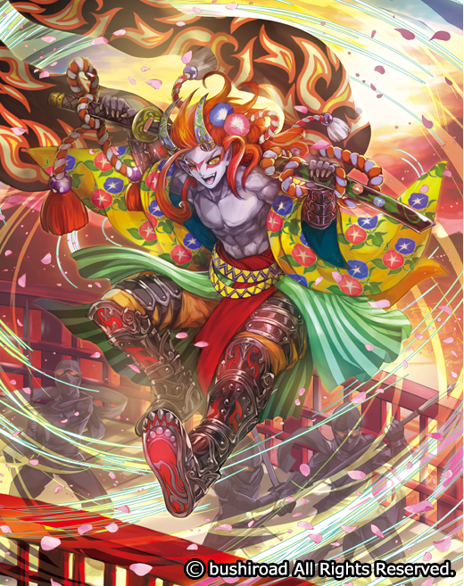 stealth rogue of entertainment senbei (cardfight!! vanguard) drawn by moreshan
