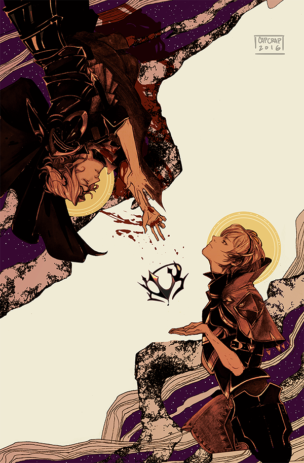 leo and xander (fire emblem and 1 more) drawn by captaincrapster