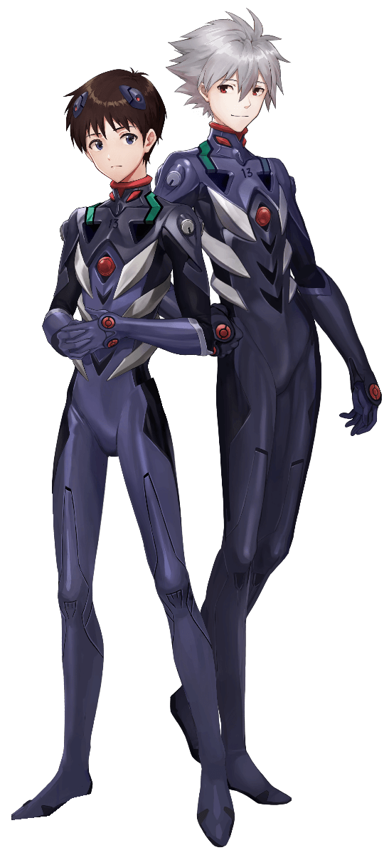 ikari shinji and nagisa kaworu (neon genesis evangelion and 3 more)