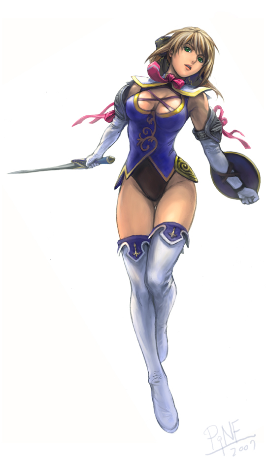 cassandra alexandra (soulcalibur and 1 more) drawn by jayun