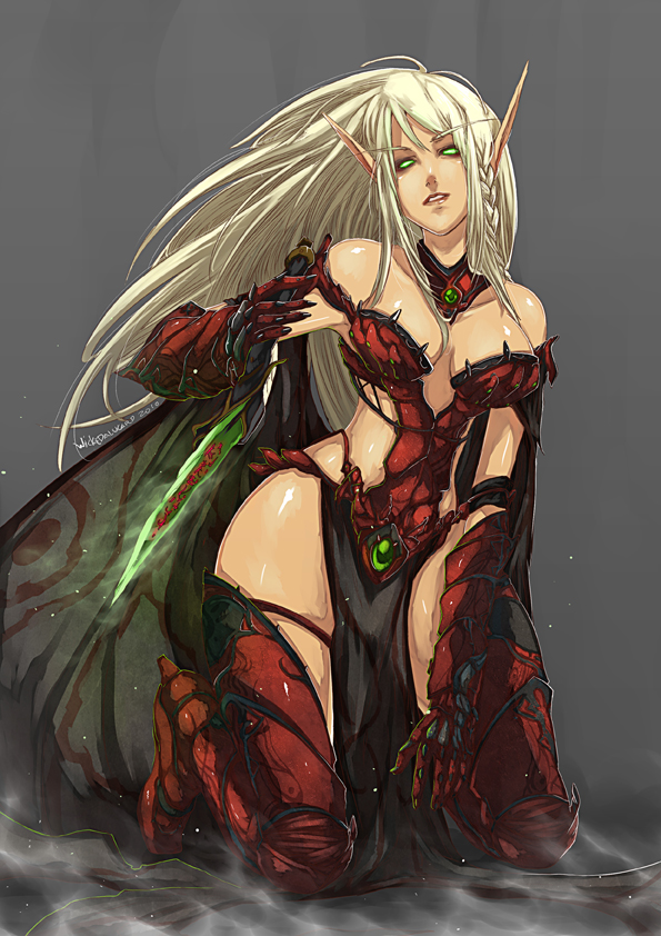 player character (warcraft and 1 more) drawn by ian_olympia