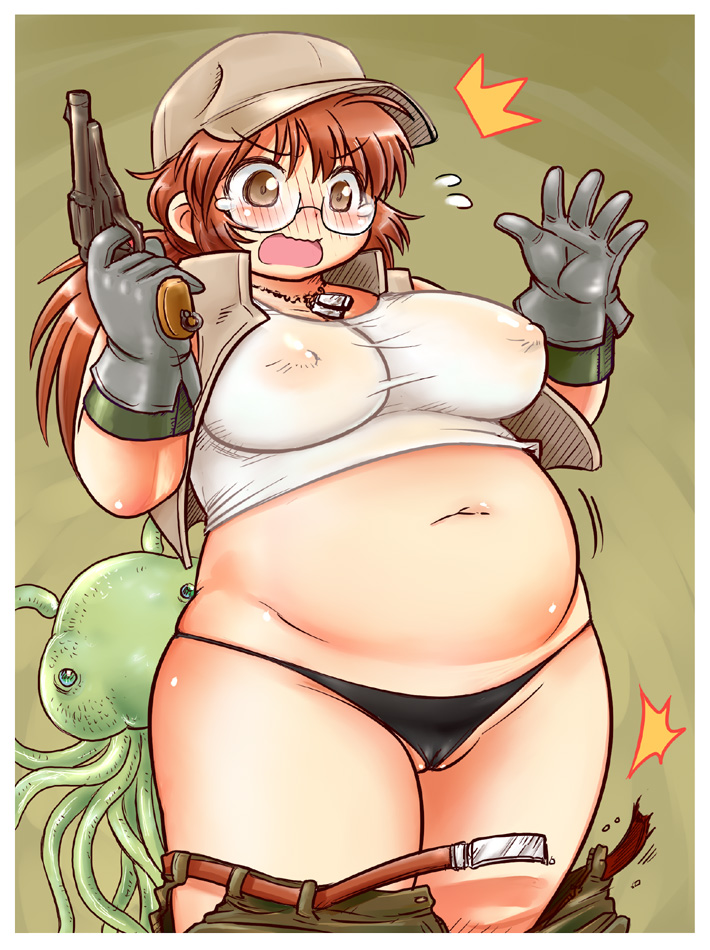 fio germi and mars people (metal slug) drawn by muhyowo