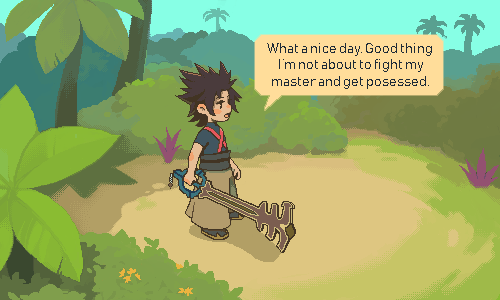 terra (kingdom hearts and 1 more) drawn by snoozaga