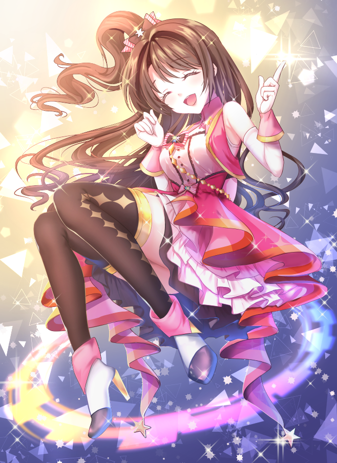 shimamura uzuki (idolmaster and 1 more) drawn by saltycaramel