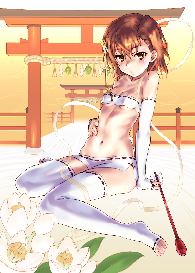 misaka mikoto (toaru majutsu no index and 1 more) drawn by raika9