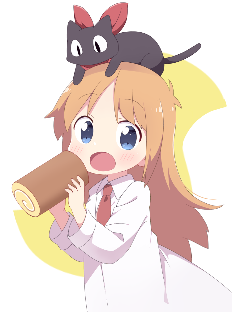 professor shinonome and sakamoto (nichijou) drawn by yasakana_tooi