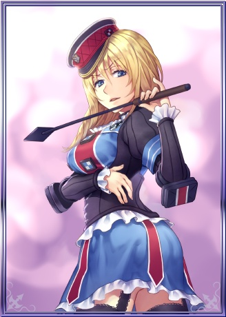 leila peron (senjou no valkyria and 1 more) drawn by yamigo