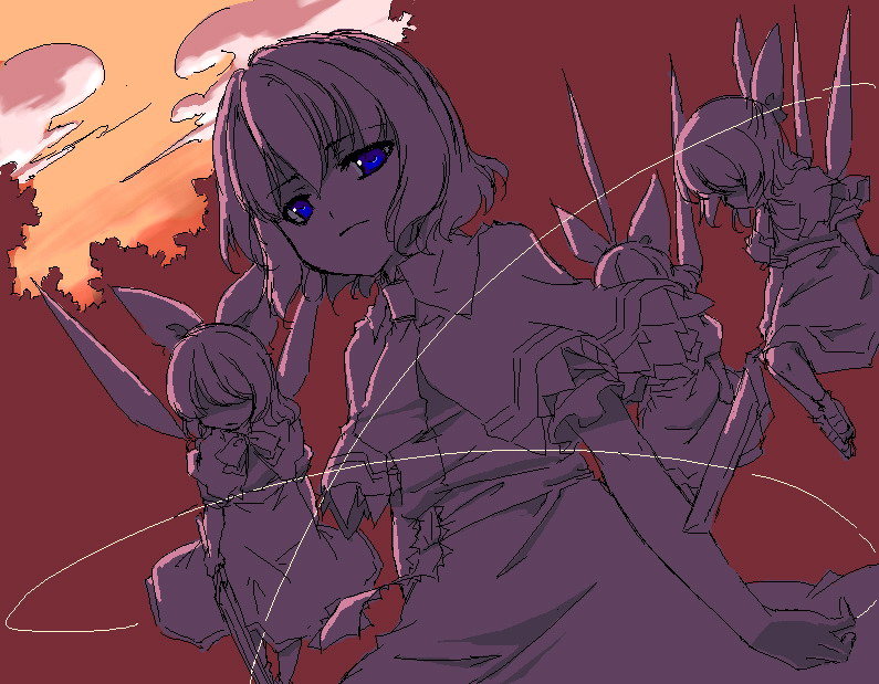 alice margatroid and shanghai doll (touhou) drawn by sakuraba_yuuki