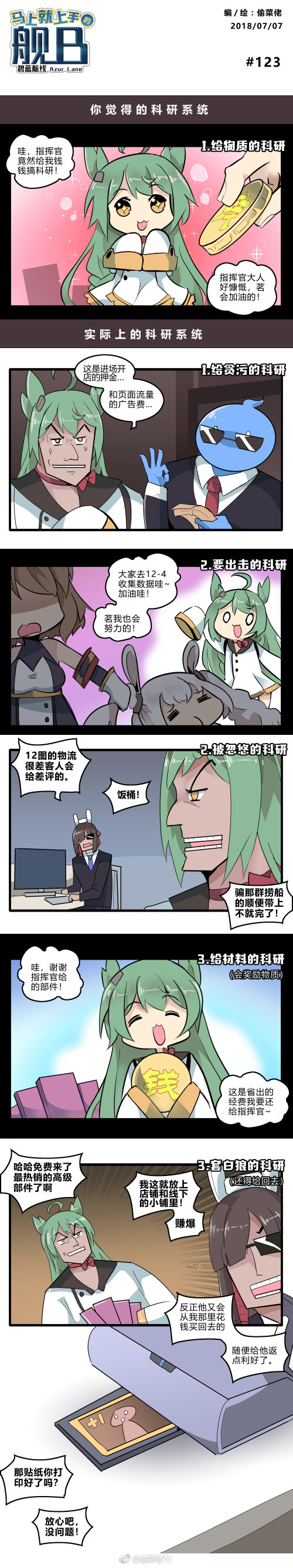 laffey, z23, akashi, and shiranui (azur lane) drawn by tou_cai_lao_tc