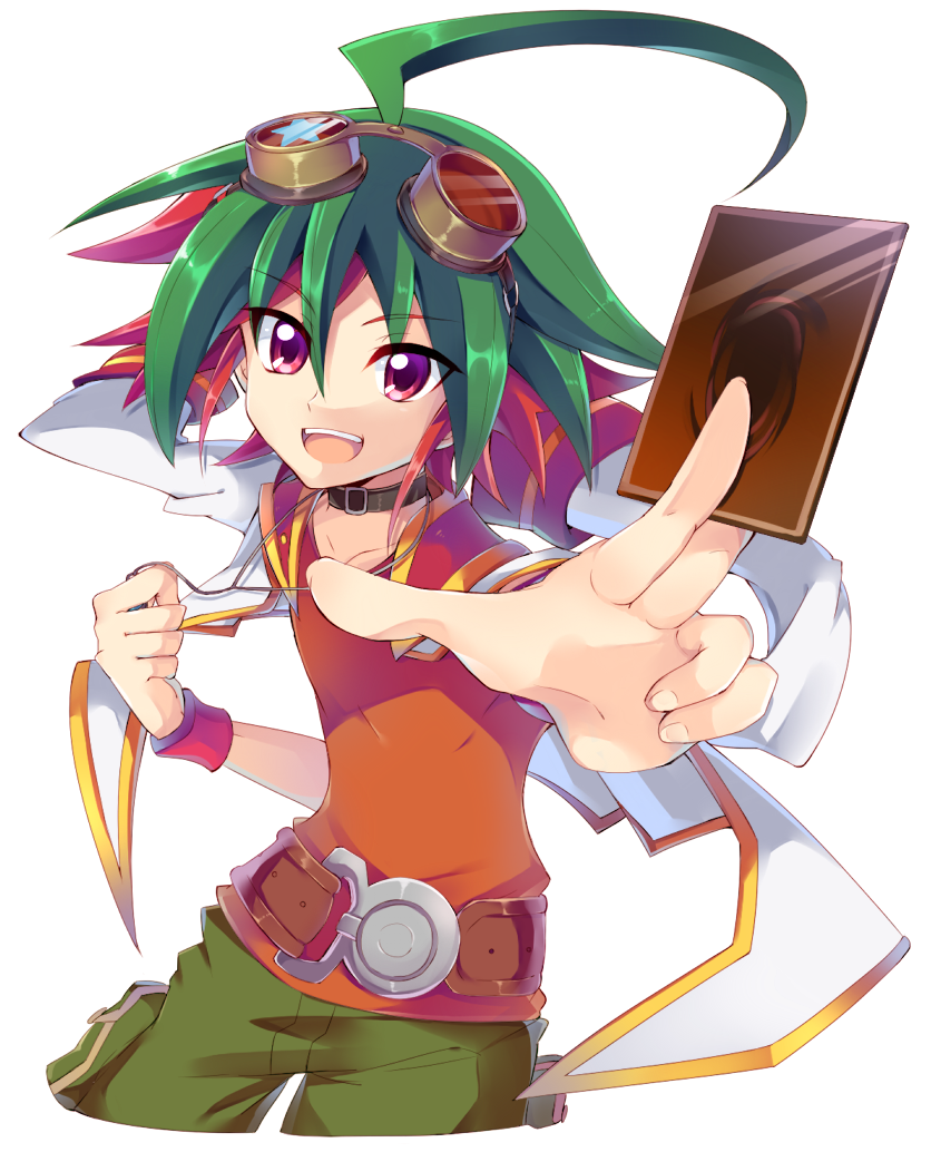 sakaki yuya (yu-gi-oh! and 1 more) drawn by rento_(rukeai)