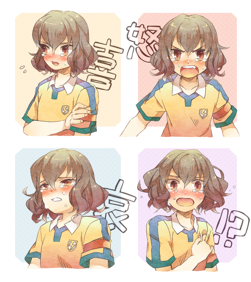 shindou takuto (inazuma eleven and 1 more) drawn by honey-hopi