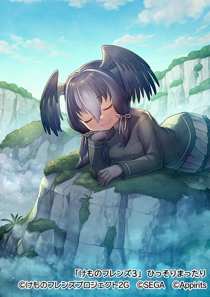 yatagarasu (kemono friends and 1 more) drawn by kiitos