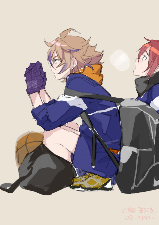 gotou toushirou and shinano toushirou (touken ranbu) drawn by myu_(08_mmmu)