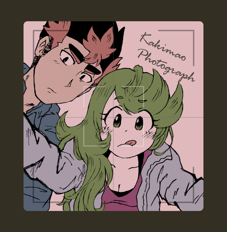 mallow and kiawe (pokemon and 1 more) drawn by mameta_(mmtp_k10)