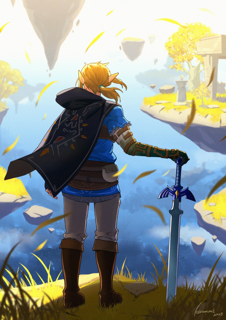 link (the legend of zelda and 1 more) drawn by kosumi