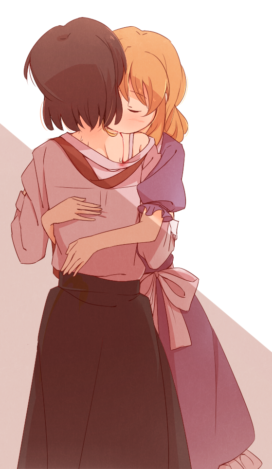 usami renko and maribel hearn (touhou) drawn by unagi_sango