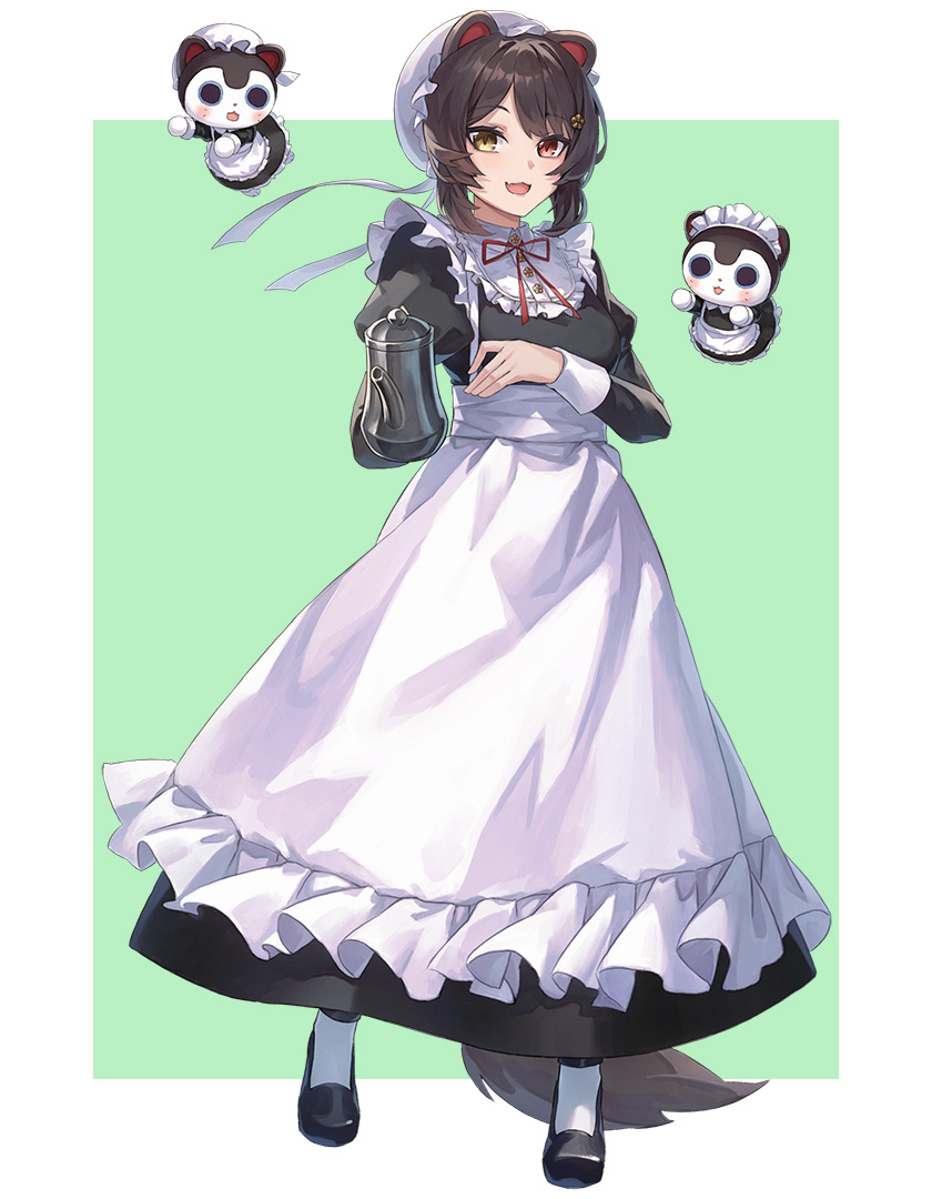 inui toko and banken (nijisanji) drawn by a-er_(akkij0358)
