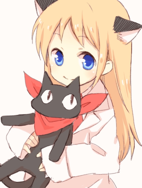 professor shinonome and sakamoto (nichijou) drawn by amu_(m_aa)