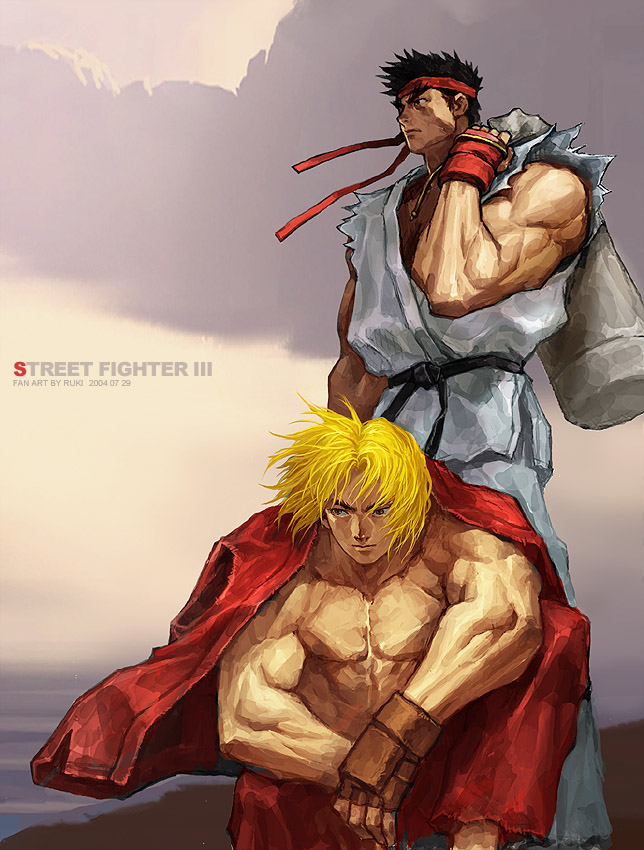 Street fighter art, Street fighter iii, Ryu street fighter