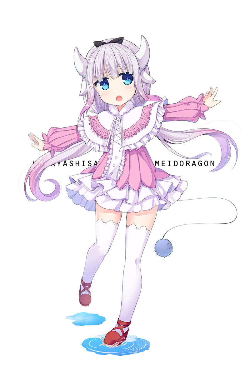 kanna kamui (kobayashi-san chi no maidragon) drawn by amemiya_ruki