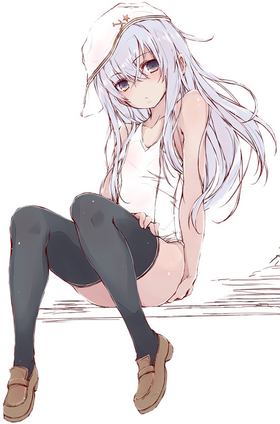hibiki and verniy (kantai collection) drawn by yumesato_makura