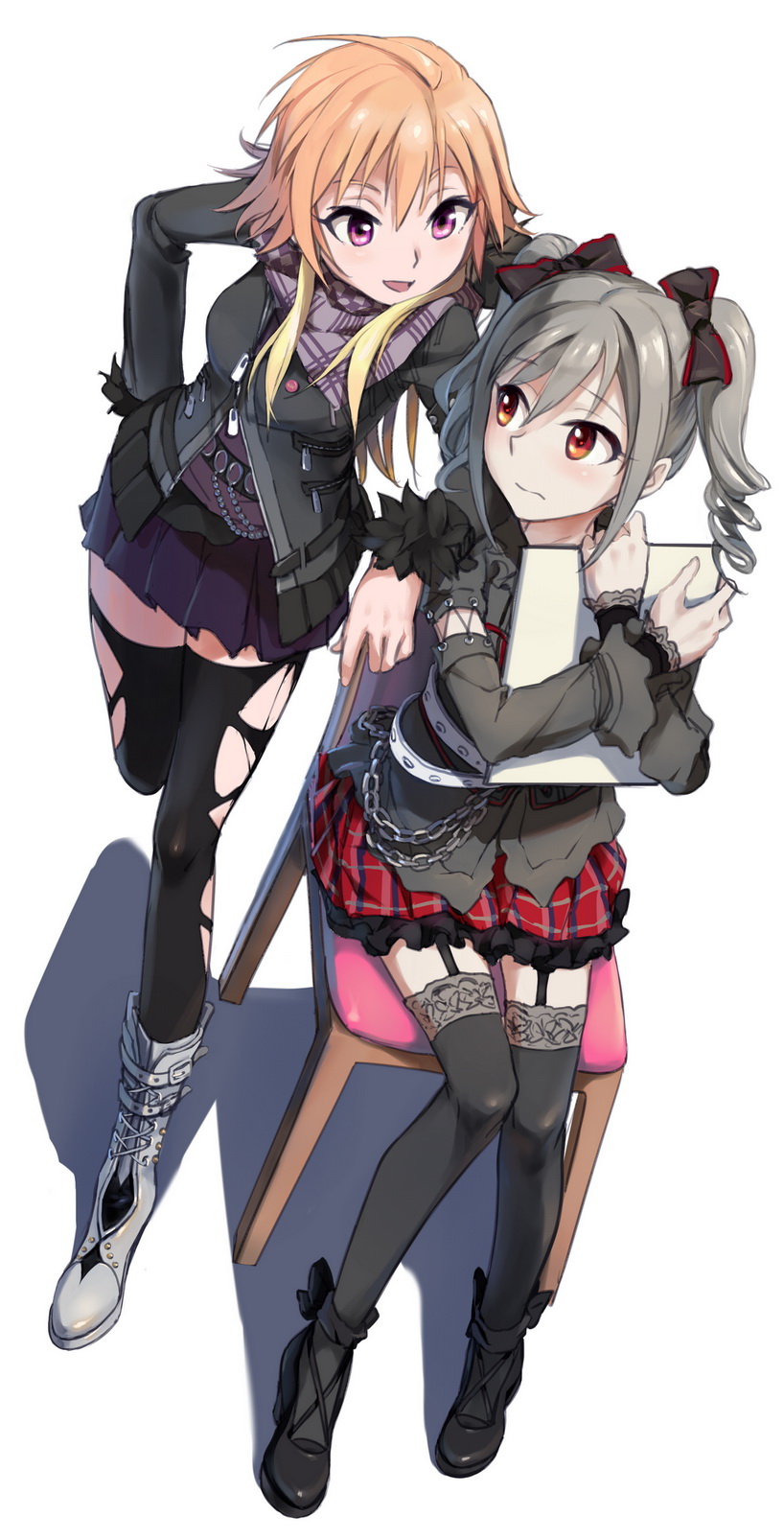 kanzaki ranko and ninomiya asuka (idolmaster and 1 more) drawn by kisetsu