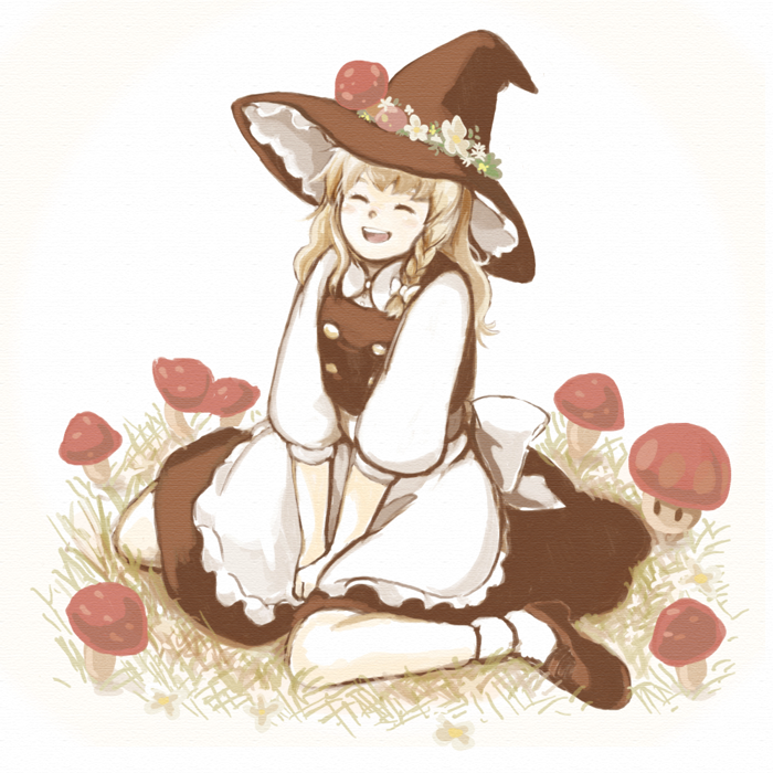 kirisame marisa (touhou and 1 more) drawn by ma-hain-scarlet