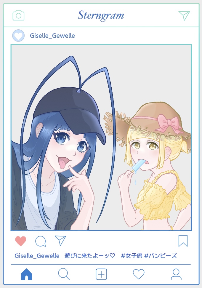 giselle gewelle and liltotto lamperd (bleach and 1 more) drawn by user_uzsv4282