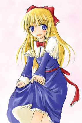 alice margatroid and shanghai doll (touhou) drawn by minagi