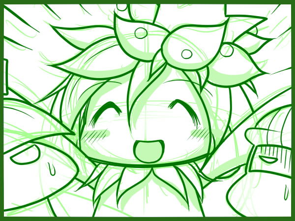 lilligant, escavalier, and accelgor (pokemon) drawn by sougetsu_(yosinoya35)