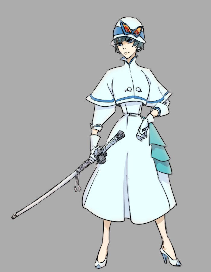 kiryuuin satsuki and junketsu (kill la kill) drawn by gyosone