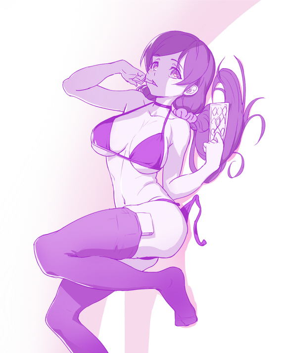 tojo nozomi (love live! and 1 more) drawn by jinyuan712
