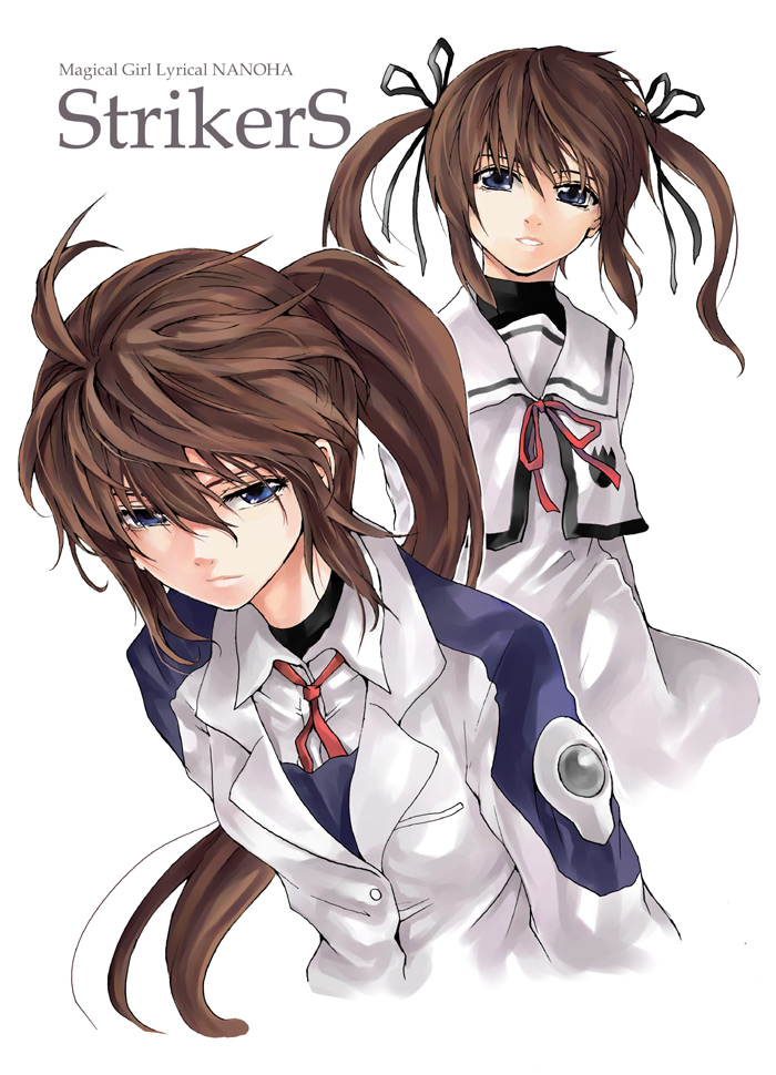 takamachi nanoha (lyrical nanoha and 1 more) drawn by kurokoeda