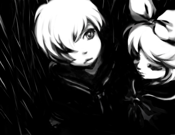 kagamine rin and kagamine len (vocaloid) drawn by fourthy
