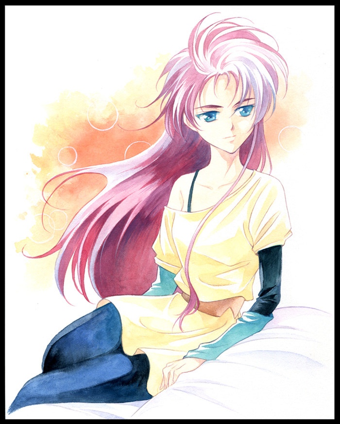 yuki sara (dancouga and 1 more) drawn by agahari