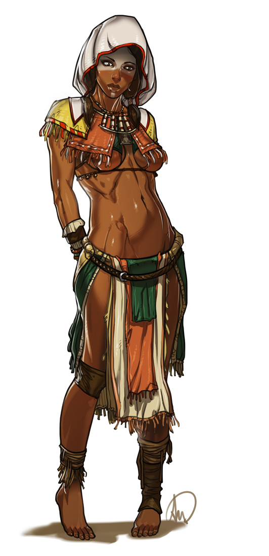opia apito (assassin's creed and 1 more) drawn by ganassa
