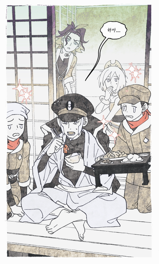 akari, irida, ingo, rei, and adaman (pokemon and 1 more) drawn by prepbon