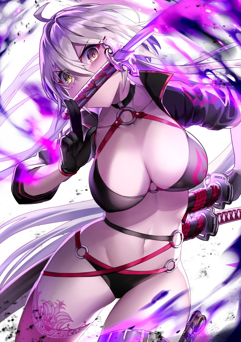 jeanne d'arc alter (fate and 1 more) drawn by gendo0032