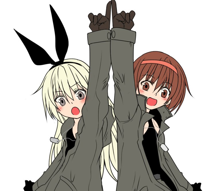 shimakaze and shiratsuyu (kantai collection and 1 more) drawn by yua_(checkmate)
