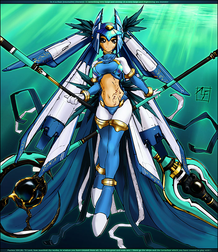 fairy leviathan (mega man and 1 more) drawn by alf874