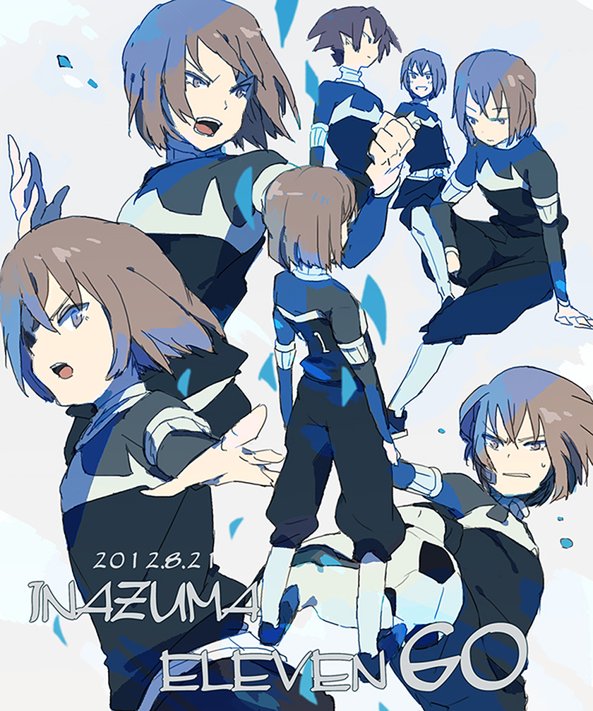 alpha and einamu (inazuma eleven and 2 more) drawn by tukushi2
