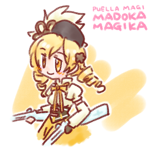 tomoe mami (mahou shoujo madoka magica) drawn by sakaguchi_misaki