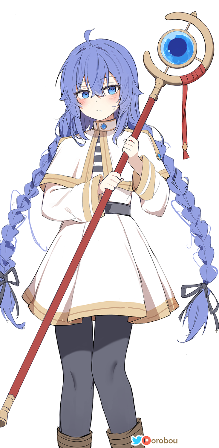 frieren and roxy migurdia (sousou no frieren and 1 more) drawn by orobou
