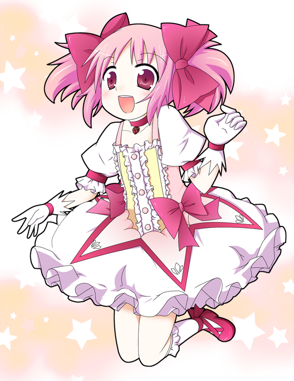 kaname madoka (mahou shoujo madoka magica) drawn by shimizyu