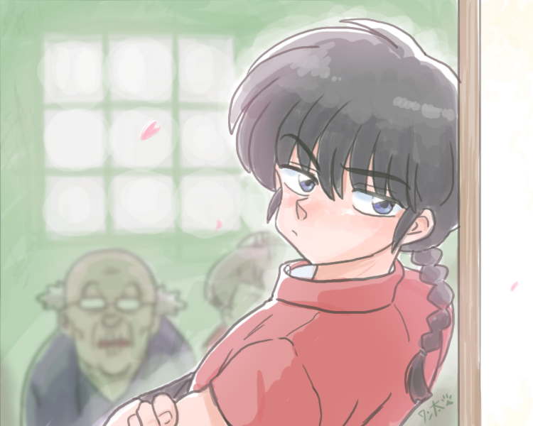 saotome ranma (ranma 1/2) drawn by wanta_(futoshi)