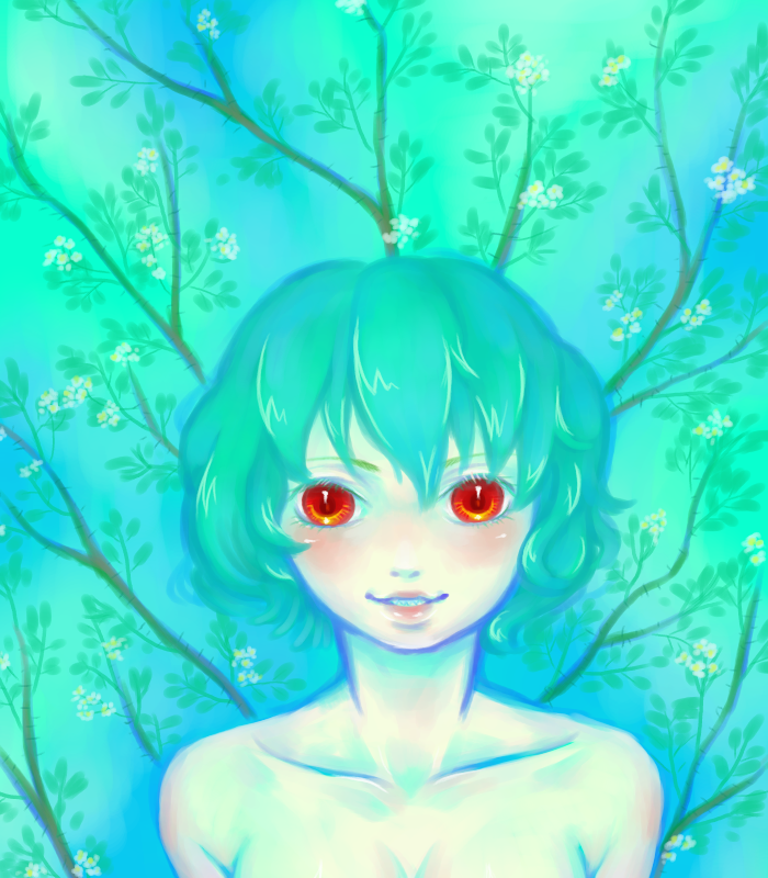 kazami yuuka (touhou) drawn by mago_(gengennikoniko)