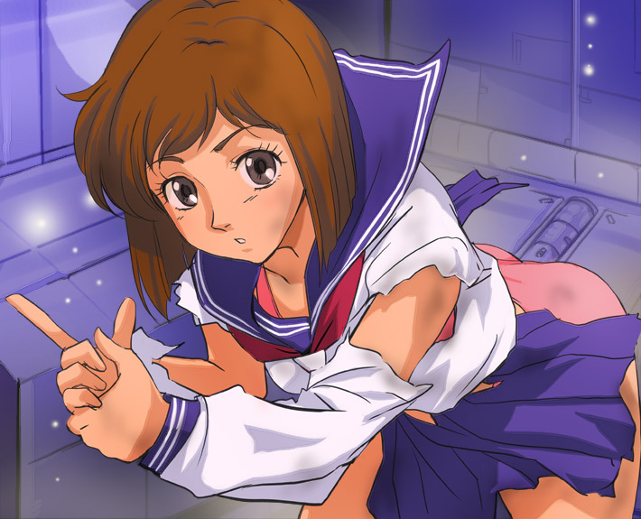 sudou yumi (the gakuen choujo-tai) drawn by haruyama_kazunori