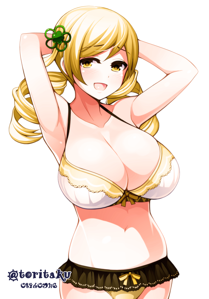 tomoe mami (mahou shoujo madoka magica) drawn by torigoe_takumi